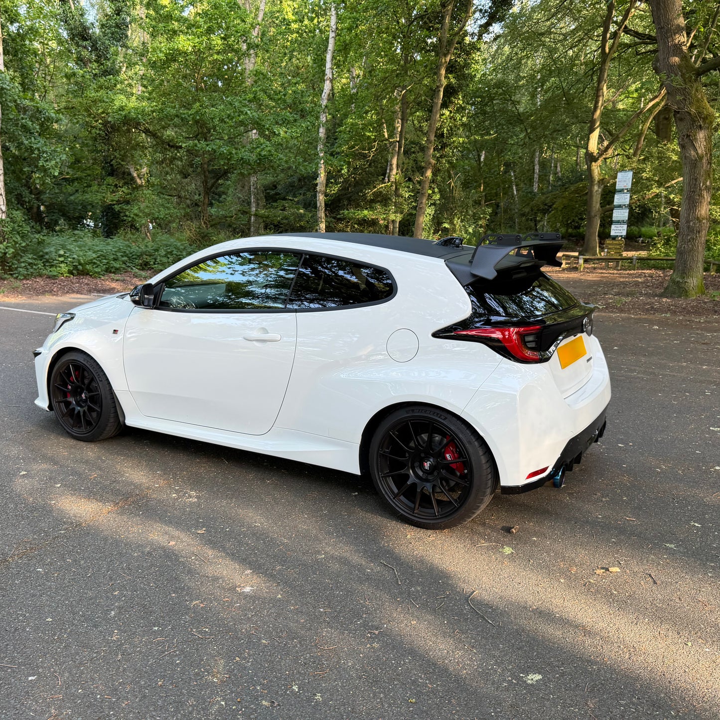 TOYOTA YARIS GR CARBON FIBRE SPOILER