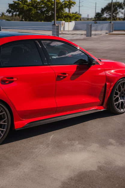 AUDI RS3 8Y CARBON FIBER SIDE SKIRTS