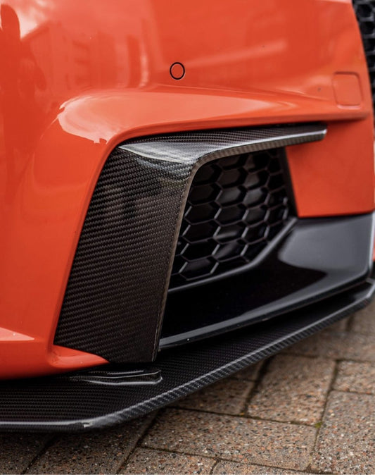 TTRS L Front Blades – Dry Carbon Aero Blades for Audi 8S Pre-Facelift