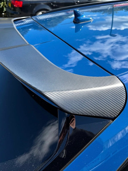 RS6 C8 Roof Spoiler – Dry Carbon Rear Wing Extension for Audi Avant