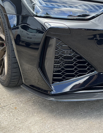 Audi RS6/RS7 C8 Front Dry Carbon Trim Replacement Set