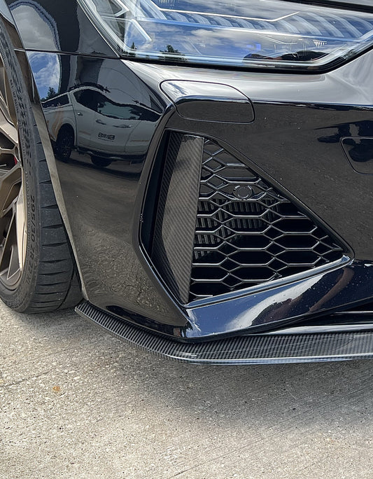 Audi RS6/RS7 C8 Front Dry Carbon Trim Replacement Set