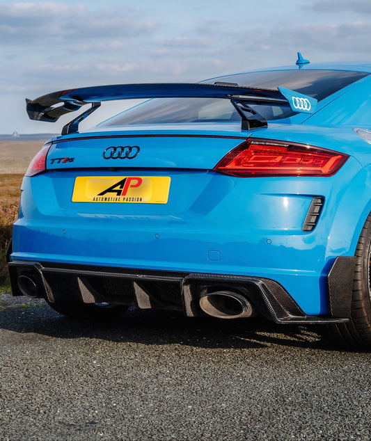 Carbon Fibre Rear Diffuser – Audi TTRS 8S FL 2020+ Aerodynamic Upgrade