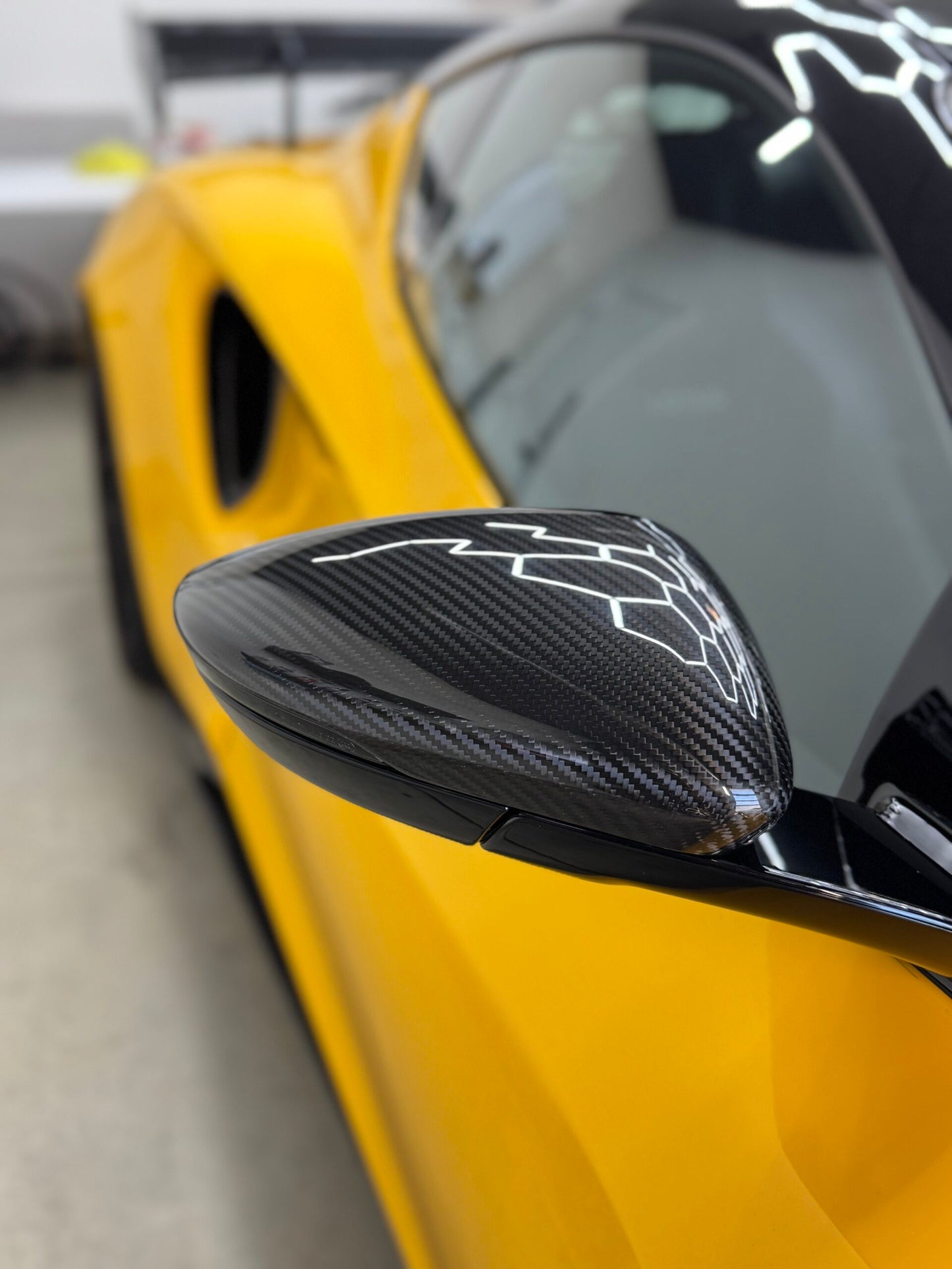 LOTUS EMIRA CARBON MIRROR COVER REPLACEMENTS