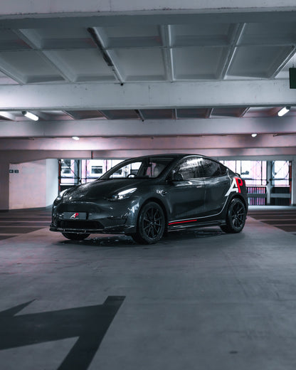 Tesla Model Y Carbon Fiber Side Skirt Replacements