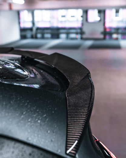 Tesla Model Y Carbon Fibre Rear Roof Spoiler