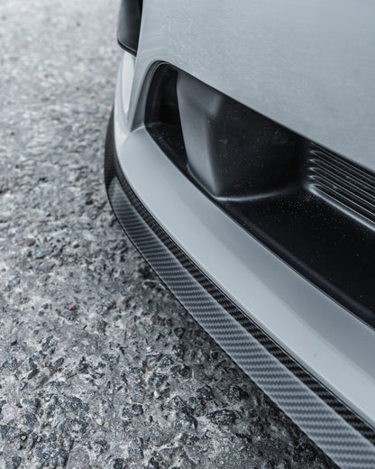 PORSCHE 911 992.1 CARERRA CARBON FIBER FRONT SPLITTER INSERT