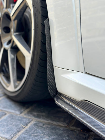 Audi TT MK3 Carbon Fibre Front Arch Guards/Mudflaps