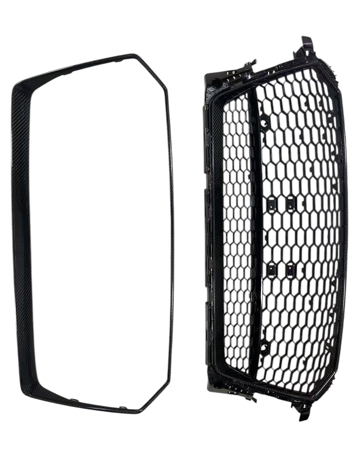 AUDI TTRS CARBON GRILLE REPLACEMENT