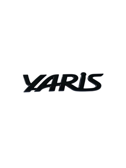 Yaris GR Rear Badges – Gloss Black Badge Set for Toyota GR Yaris