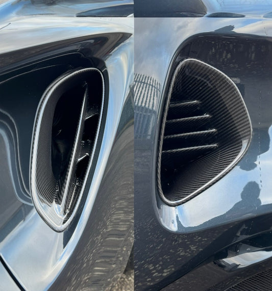 Lotus Emira Carbon Fibre Intake Duct Vents