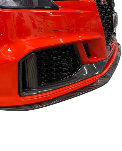 RS3 Carbon Front Trim – Dry Carbon Replacements for Audi RS3 8V FL