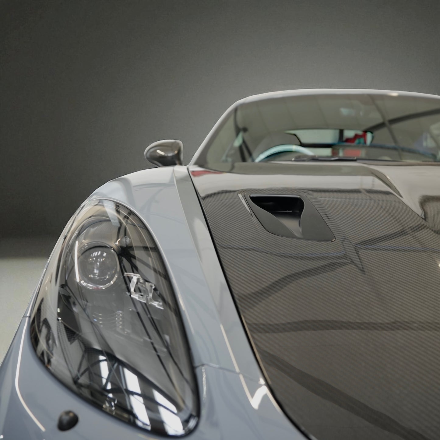 GT4 RS STYLE HOOD – PORSCHE 981/718 GT4 DRY CARBON FULL FUNCTIONAL BONNET