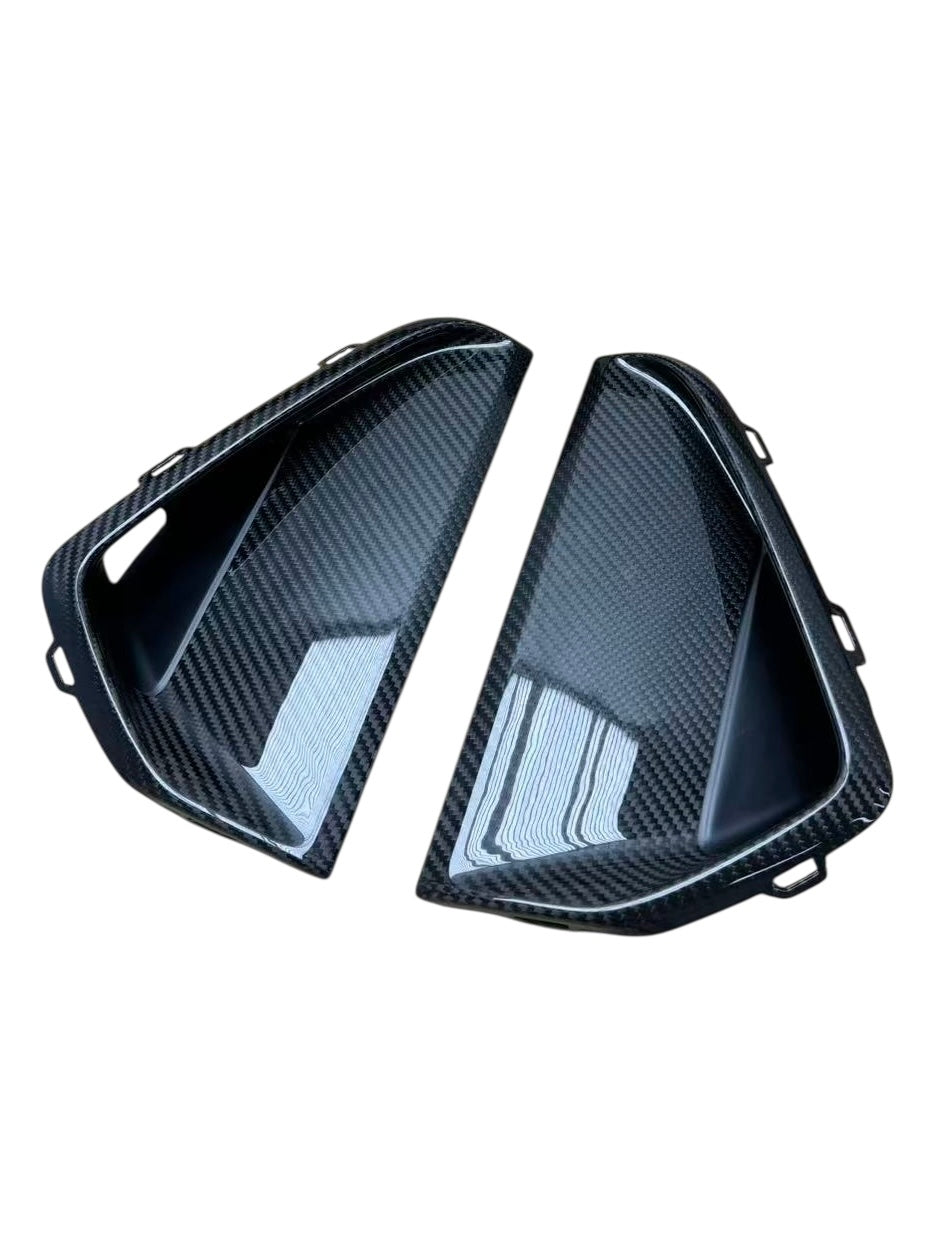 AUDI RS3 8Y GEN 2 - CARBON FRONT BUMPER INSERT REPLACEMENTS (FL GEN 2 8.5)