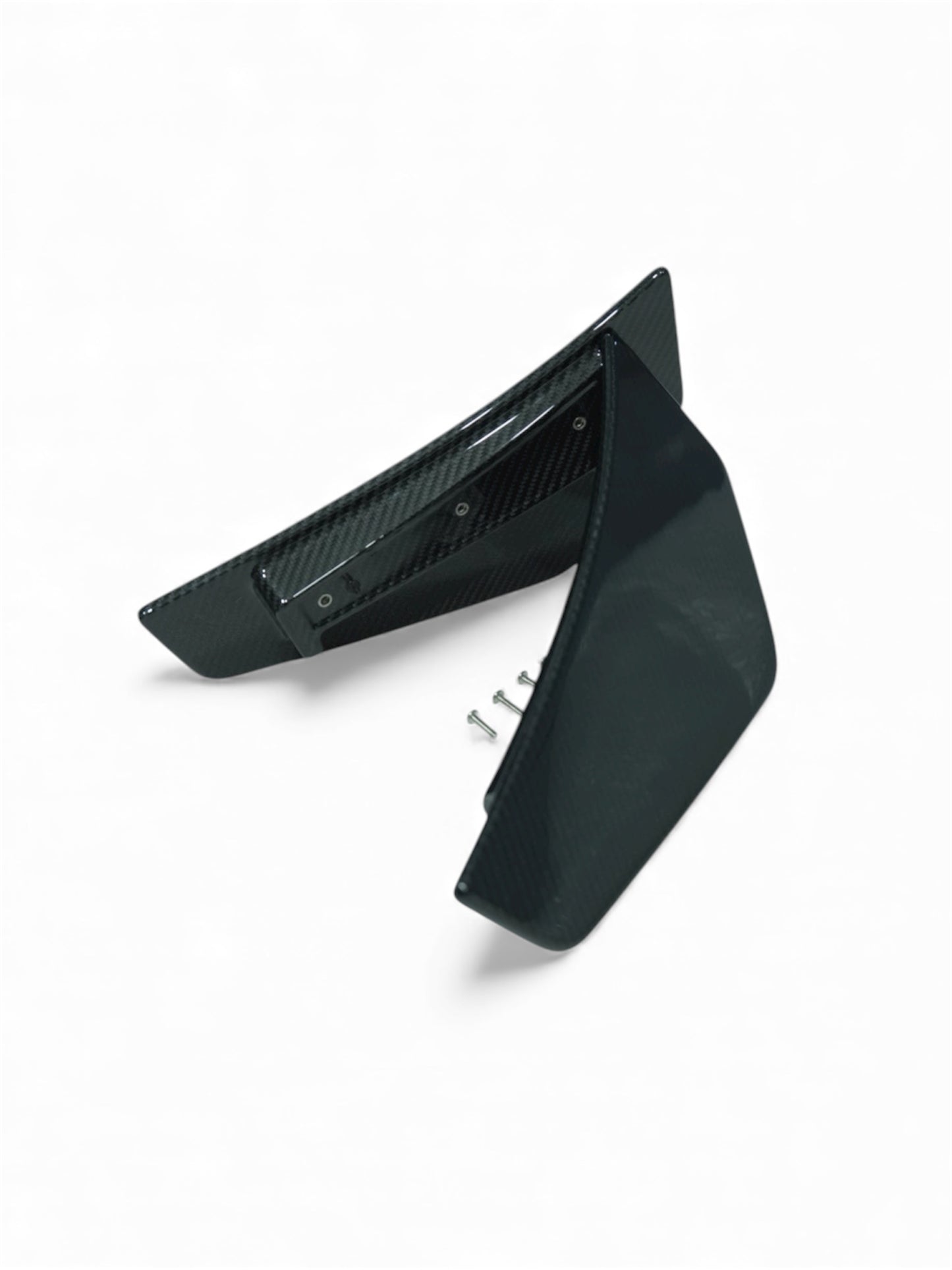 R8 GT Rear Bumper Elements – Audi R8 DRY CARBON Side Aero Fins for Rear Bumper