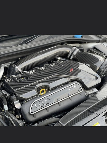 AUDI 2.5L 5 POT Dry Carbon Fiber Engine Cover