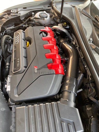 Audi Carbon Intake Pipe – 3.5” Inlet for RS3 8V FL & TTRS 8S