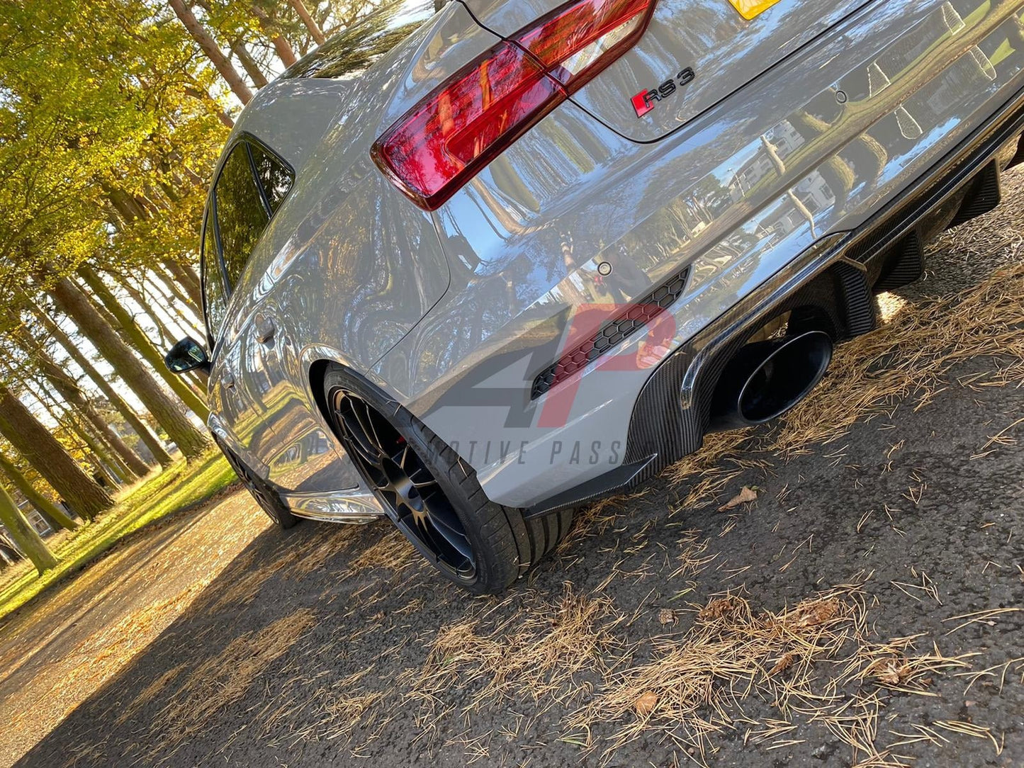 Audi RS3 8V Sedan Carbon Fiber Diffuser