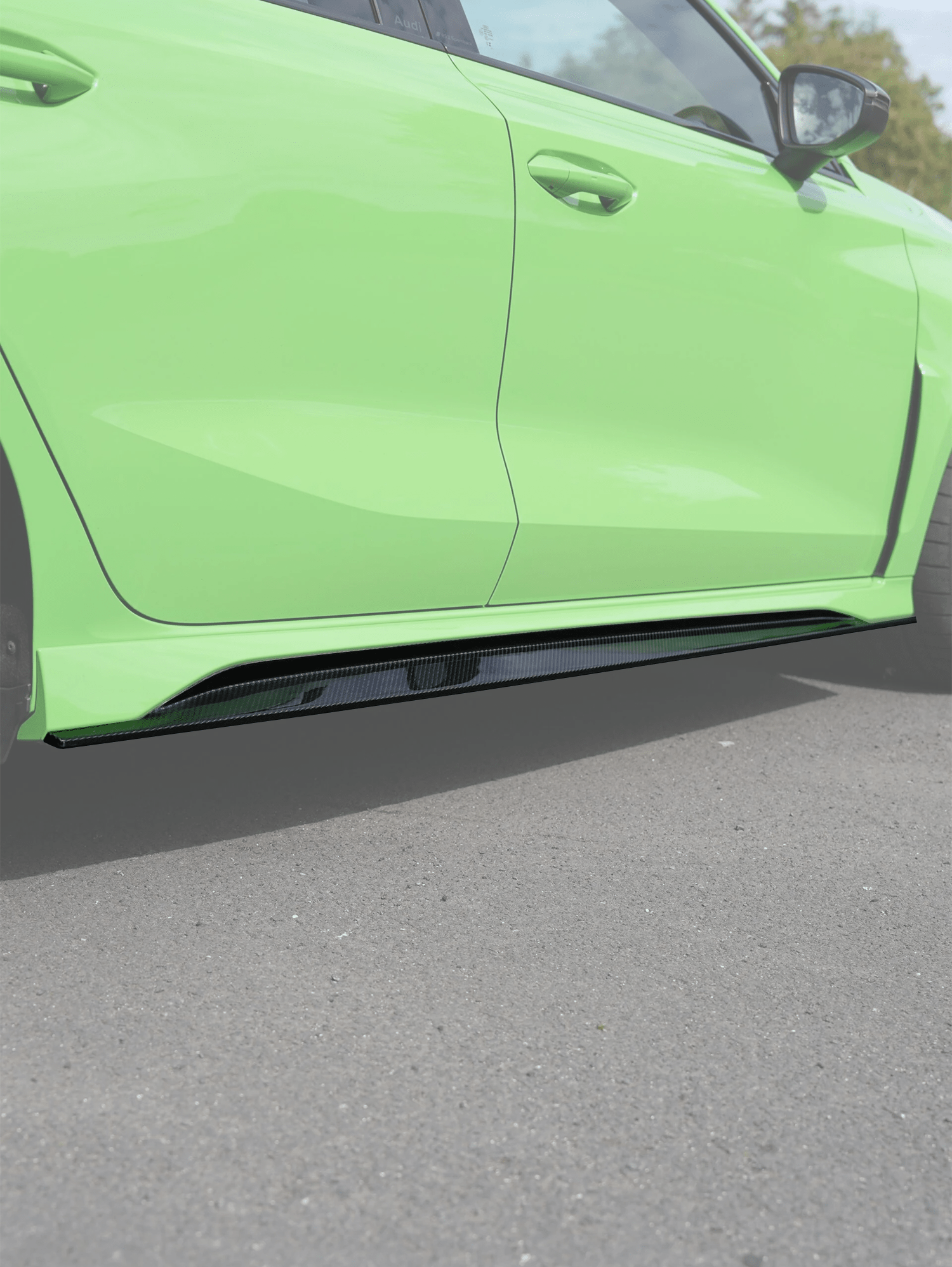 AUDI RS3 8Y CARBON FIBER SIDE SKIRTS