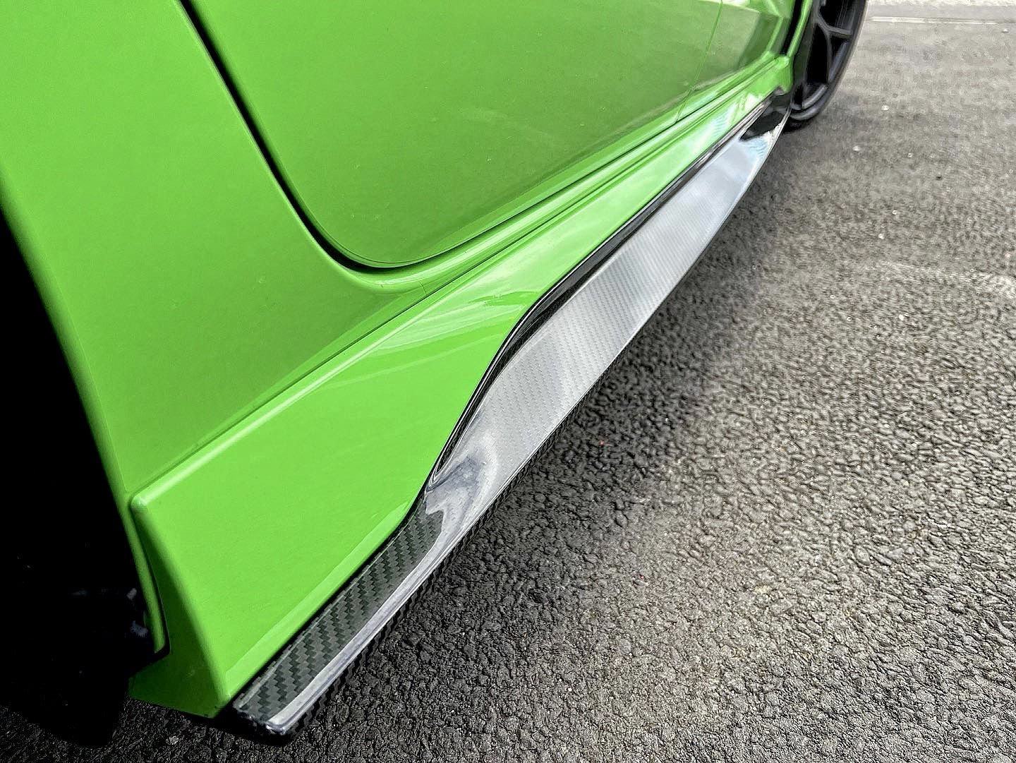 AUDI RS3 8Y CARBON FIBER SIDE SKIRTS