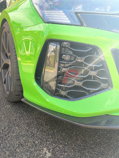 Audi RS3 8Y - Front Dry Carbon Trim Replacement Set gen 1