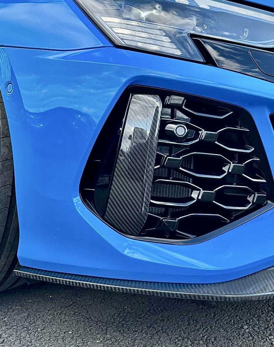 Audi RS3 8Y - Front Dry Carbon Trim Replacement Set gen 1