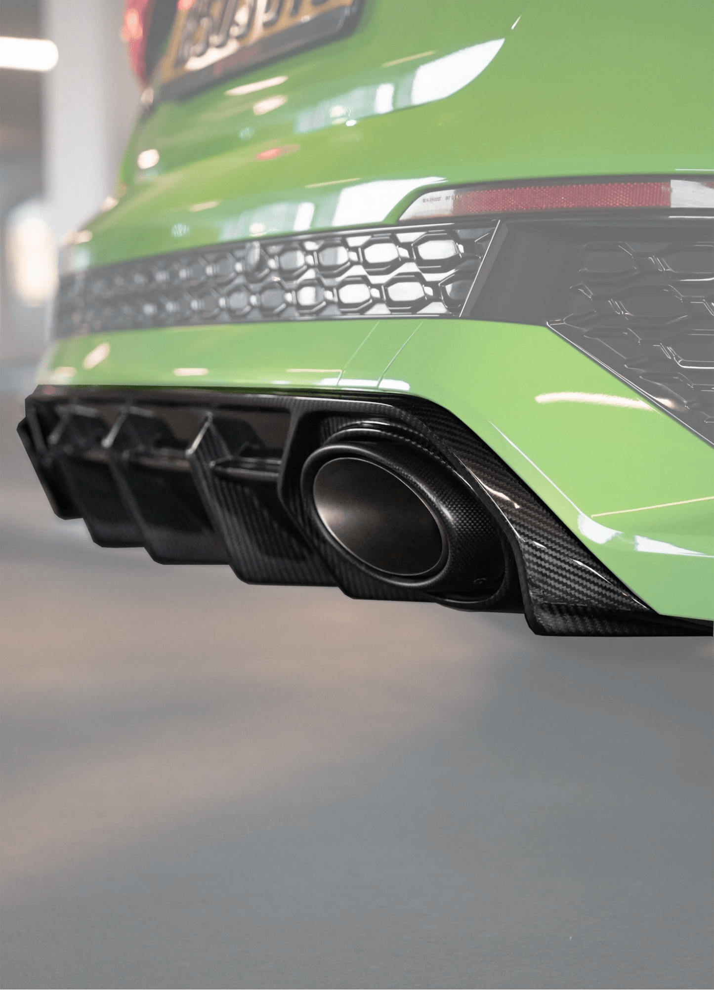 AUDI RS3 8Y GEN 1 CARBON FIBRE DIFFUSER