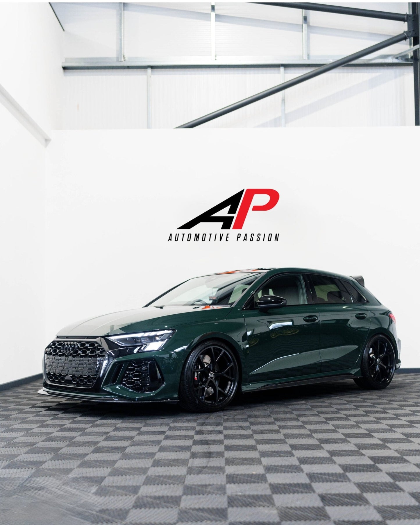 AUDI RS3 8Y GEN 1 DRY CARBON SPLITTER