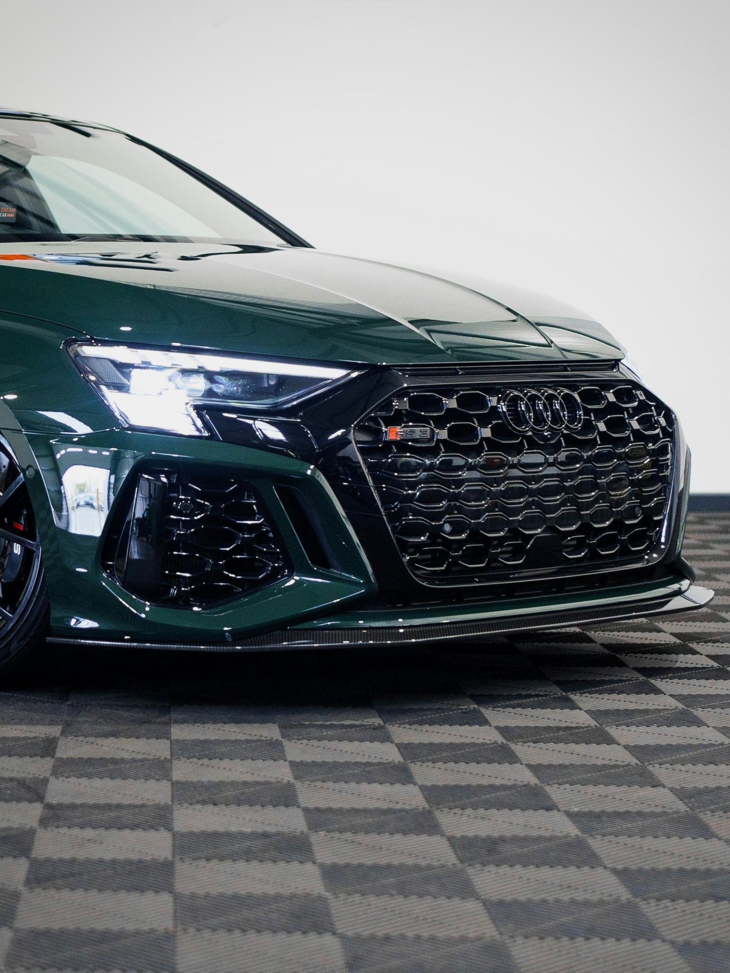 AUDI RS3 8Y GEN 1 DRY CARBON SPLITTER
