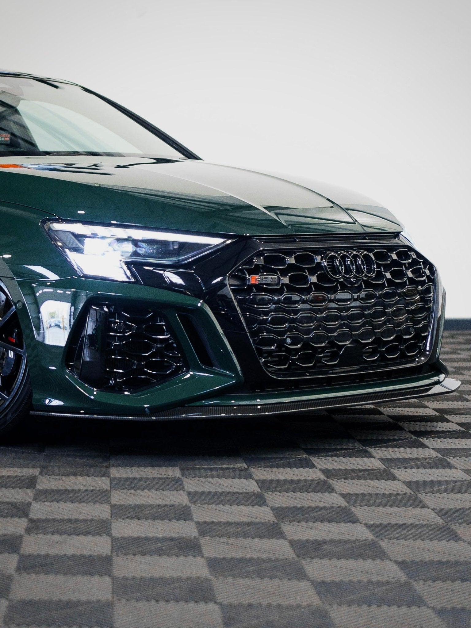 AUDI RS3 8Y GEN 1 DRY CARBON SPLITTER