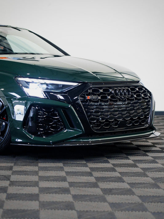 AUDI RS3 8Y GEN 1 DRY CARBON SPLITTER