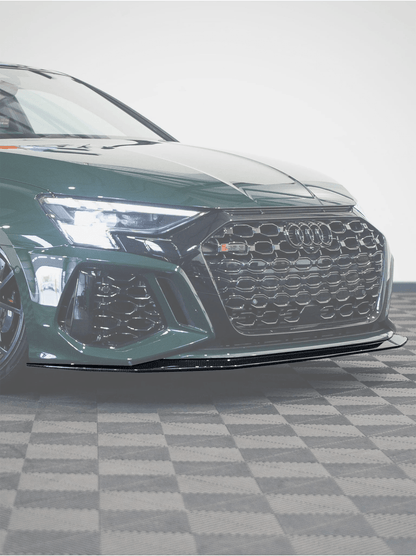 AUDI RS3 8Y GEN 1 DRY CARBON SPLITTER