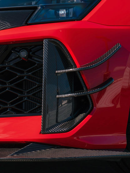AUDI RS3 8Y GEN 2 - CARBON FRONT BUMPER CANARD INSERTS (FL GEN 2 8.5)