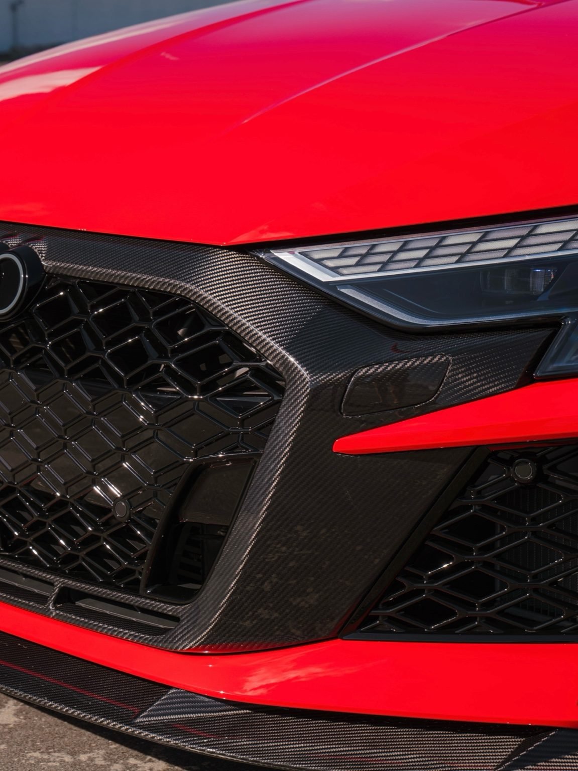 AUDI RS3 8Y GEN 2 – CARBON FULL GRILLE SURROUND REPLACEMENT (GEN 2 FL 8.5)