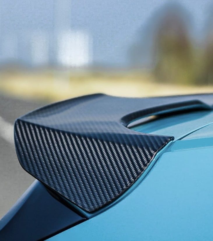 RS6 C8 Roof Spoiler – Dry Carbon Rear Wing Extension for Audi Avant