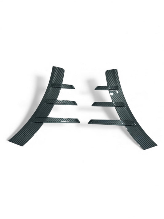 BMW G87 M2 CARBON FRONT SIDE FENDER TRIMS MP STYLE