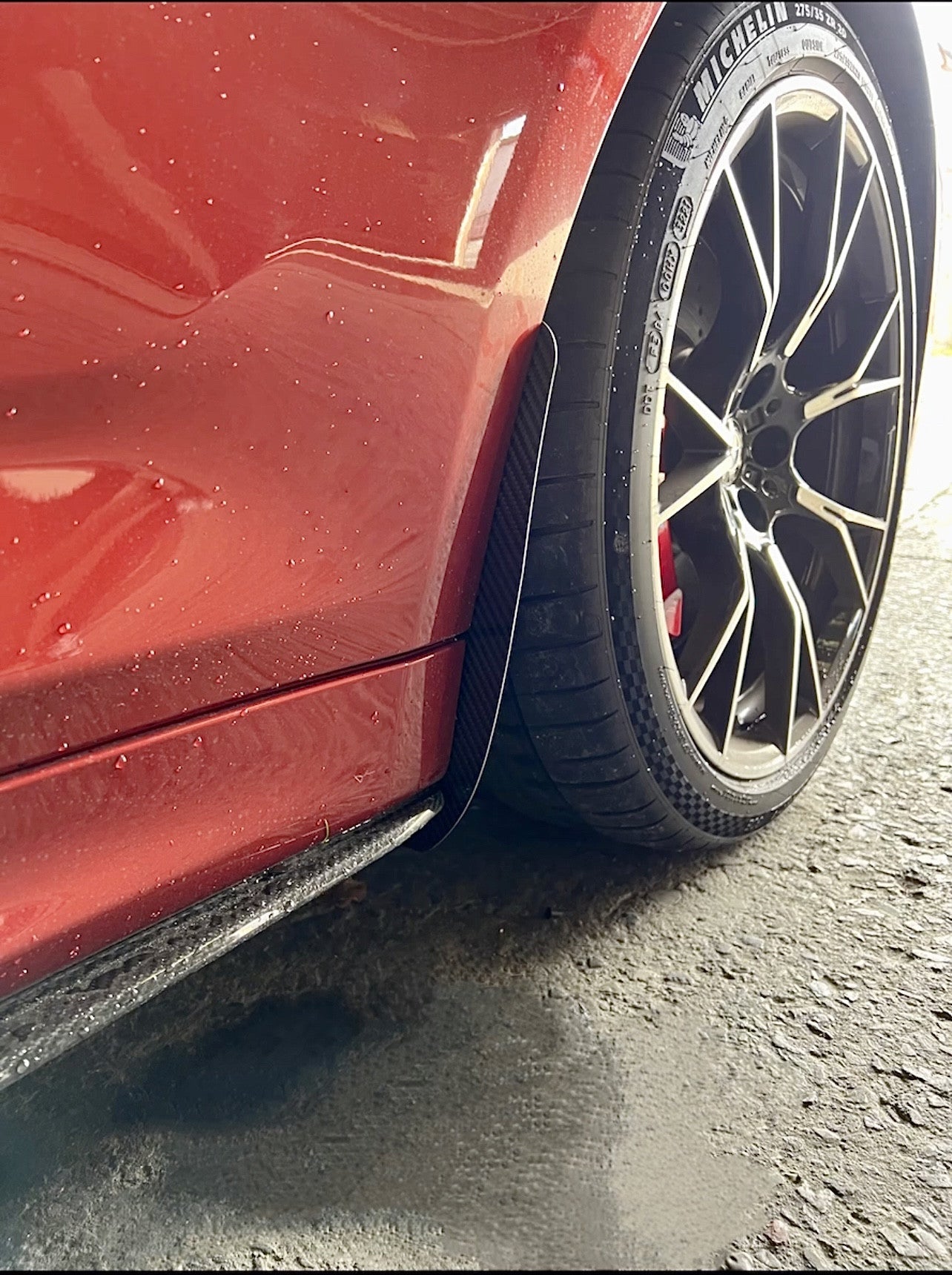 BMW M5 F90 Front Carbon Fiber Arch Guards/Mud Flaps