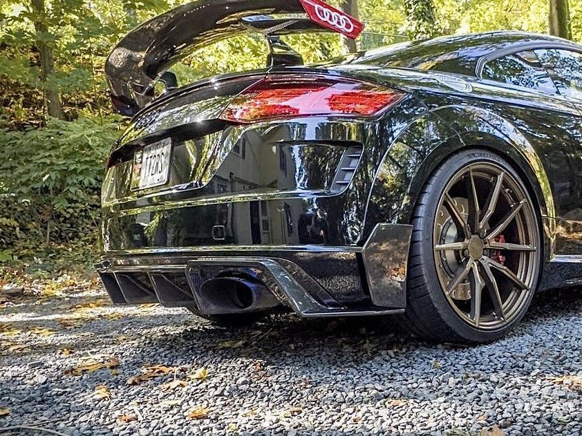 Carbon Fibre Rear Diffuser – Audi TTRS 8S FL 2020+ Aerodynamic Upgrade