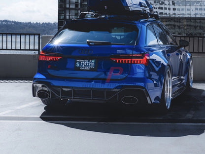 Carbon Fibre Rear Diffuser for Audi RS6/RS7 C8 – Aggressive Rear-End Upgrade
