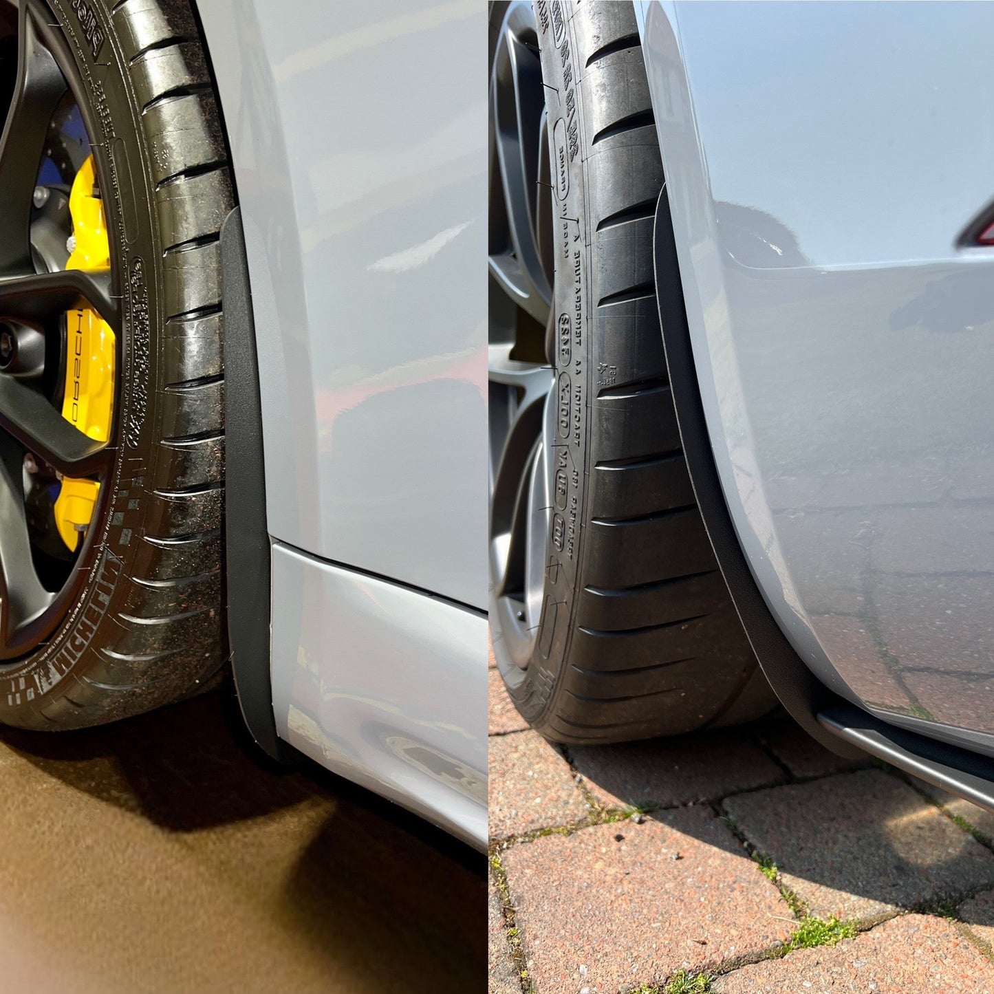 Cayman GT4 Arch Guards – Porsche 981/718 GT4/GTS Mudflaps & Fender Protection Kit