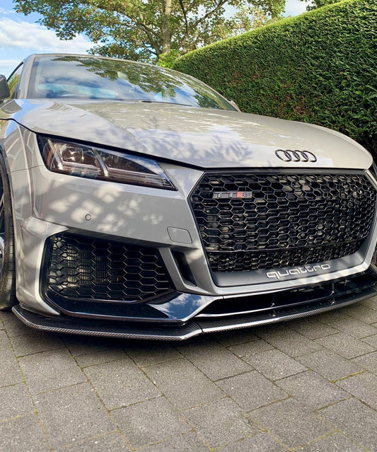 TTRS Carbon Splitter – Dry Carbon Front Lip for 2019+ Audi TTRS 8S FL