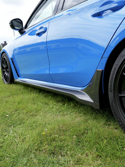 FL5 Carbon Side Skirts – Dry Carbon Aero Upgrade for Civic Type R FL5