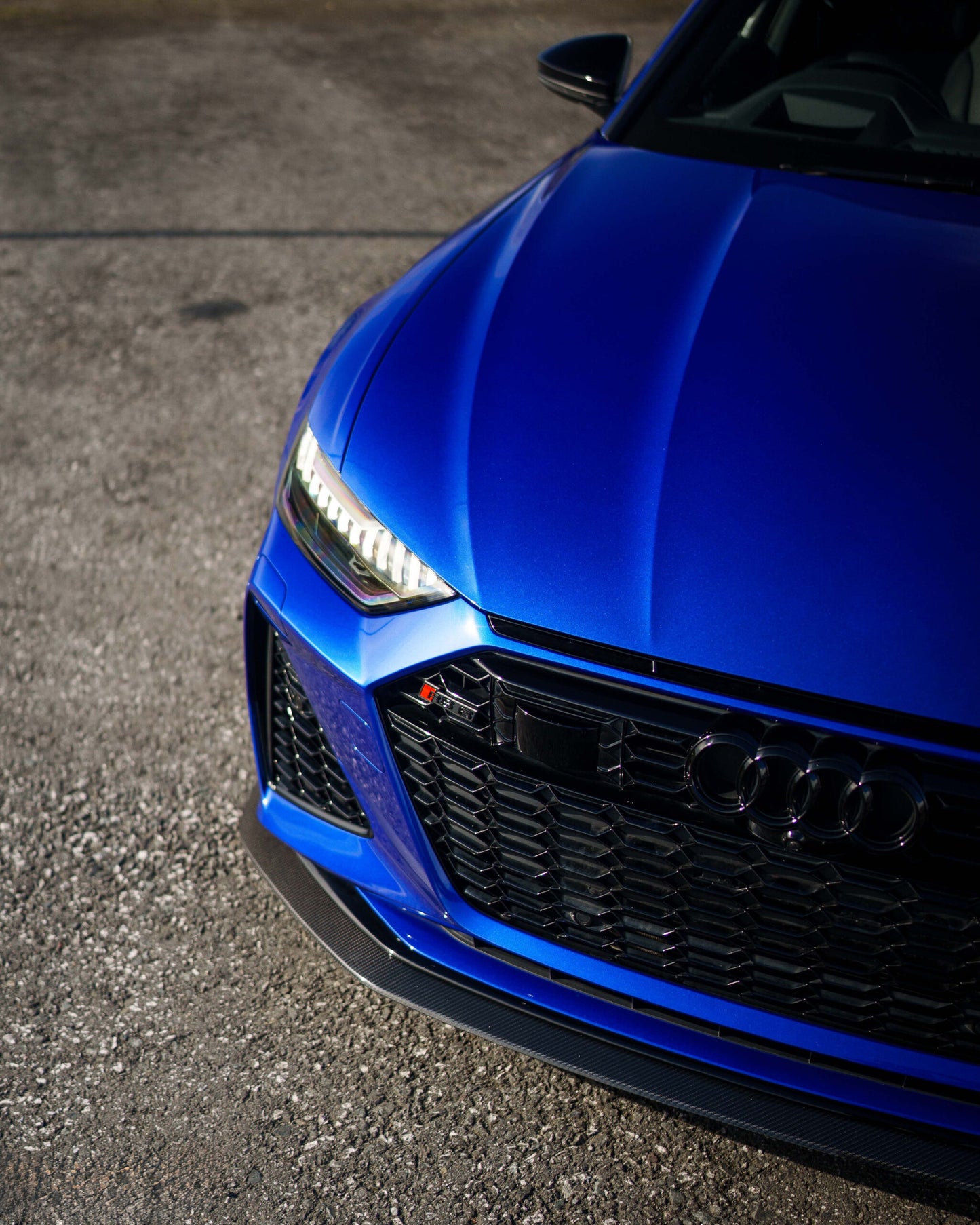 RS6 C8 Front Splitter – Dry Carbon Lip for Audi RS6/RS7 C8