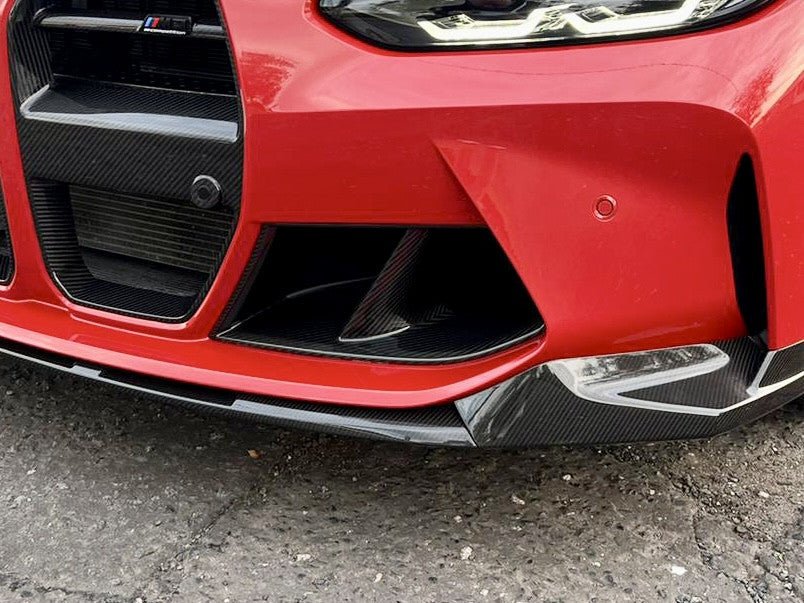 G80 G82 MP Style Bumper Inserts – BMW M3/M4 Dry Carbon Front Intake Upgrade