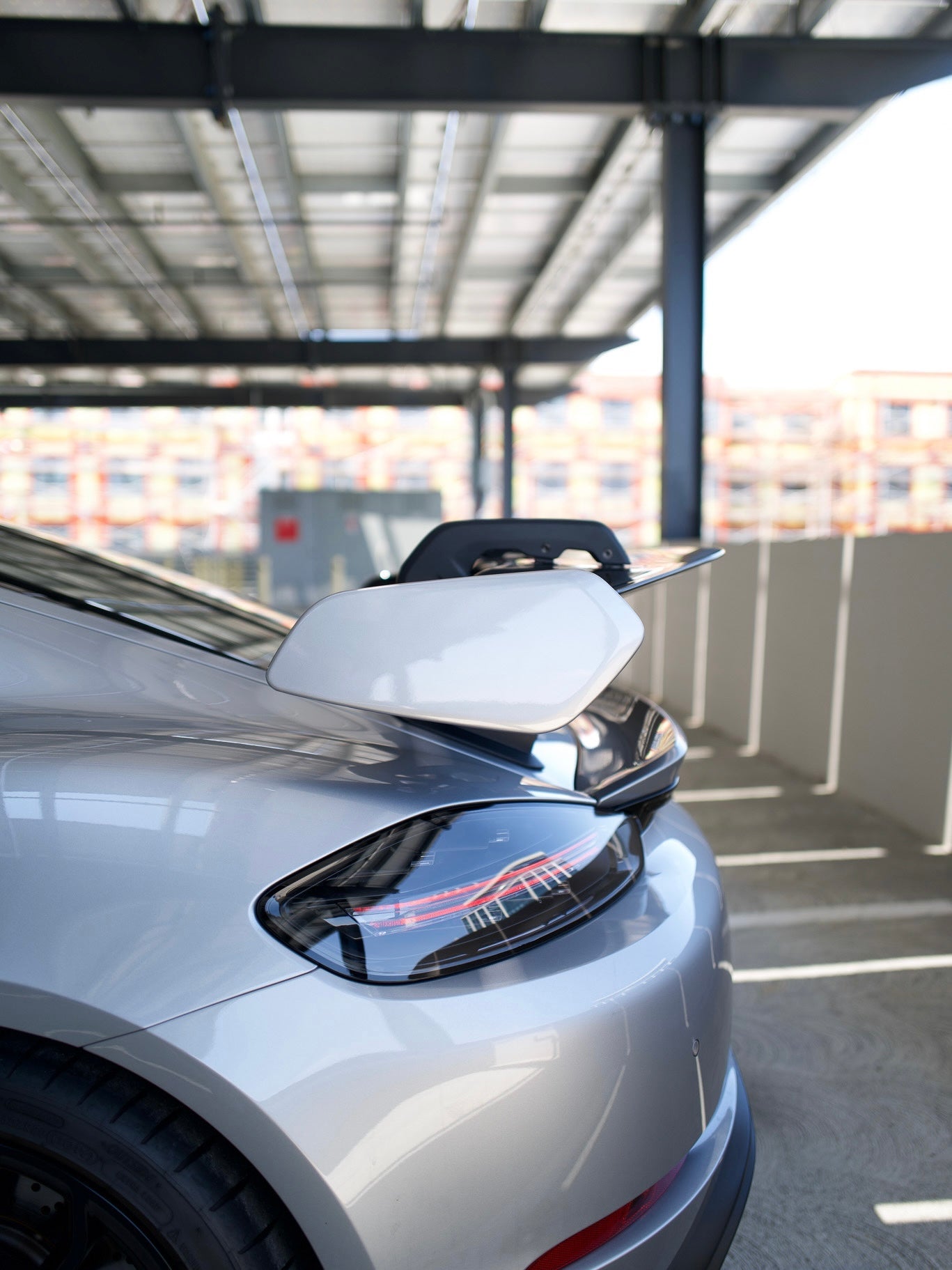 GT4 RS Style Spoiler – Porsche 981/718 Cayman GT4 Carbon Wing Upgrade