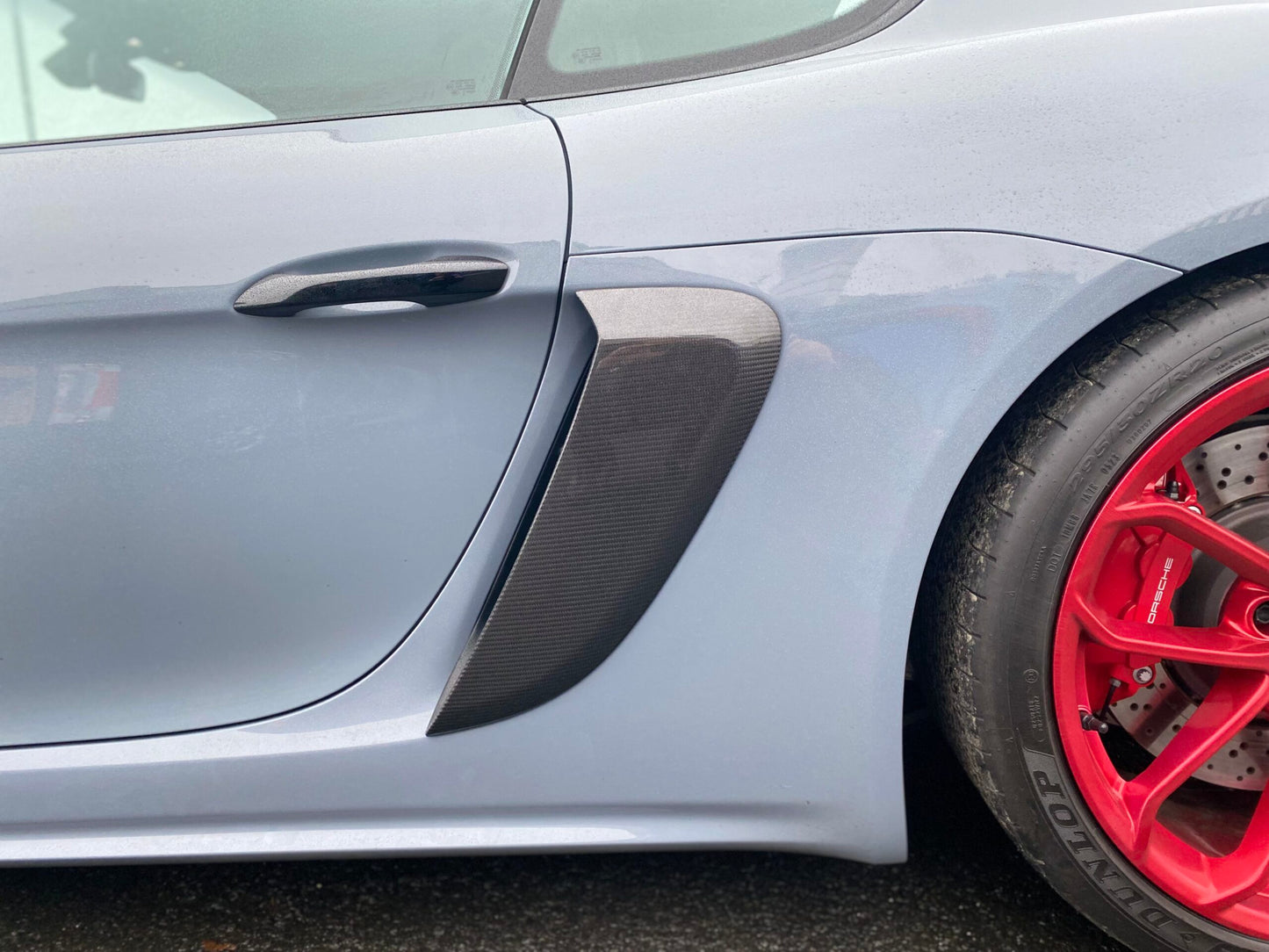 GT4 RS Style Intake Ducts – Porsche Cayman 981/718 Air Scoop Upgrade