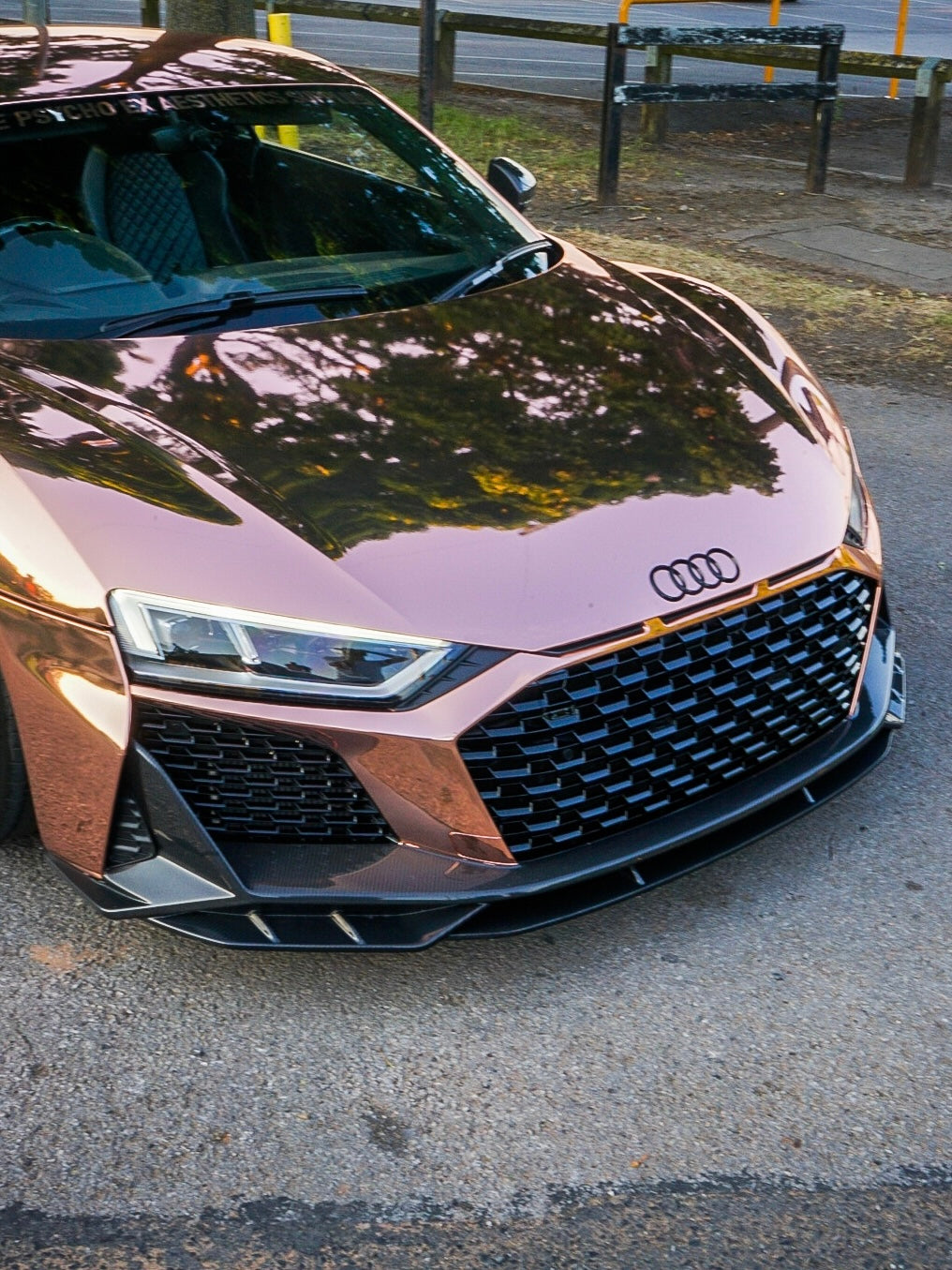 R8 Gen 2 Carbon Front Splitter – Audi R8 FL 2019+ Carbon Fibre Lip Upgrade AP DESIGN