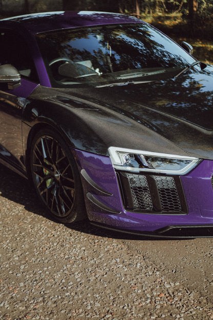 R8 Gen 2 Carbon Hood – Dry Carbon Bonnet for Audi V10 4S Models