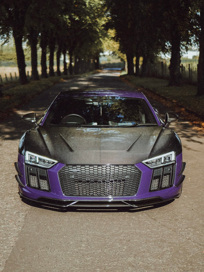 R8 Gen 2 Carbon Hood – Dry Carbon Bonnet for Audi V10 4S Models