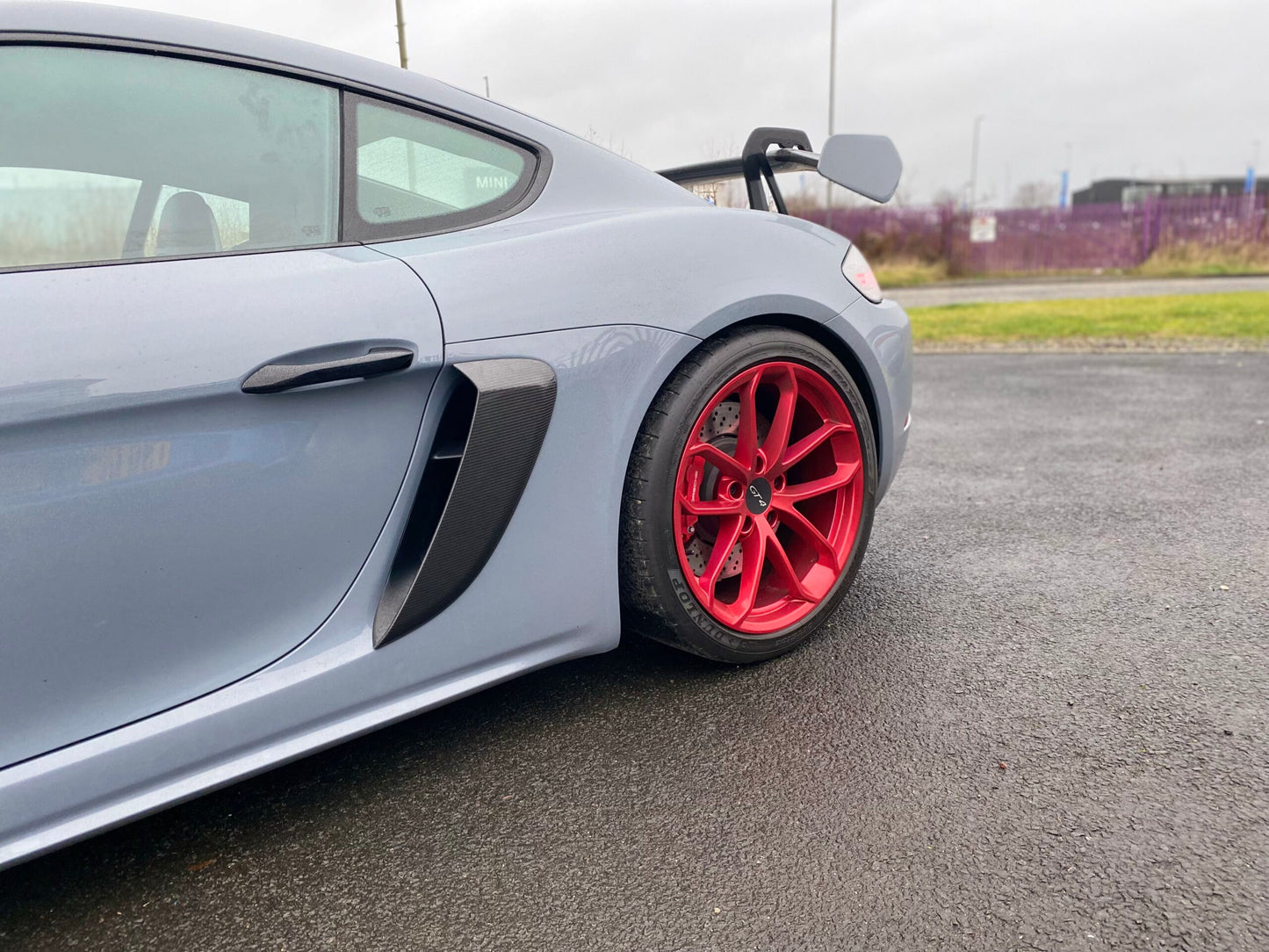 GT4 RS Style Intake Ducts – Porsche Cayman 981/718 Air Scoop Upgrade